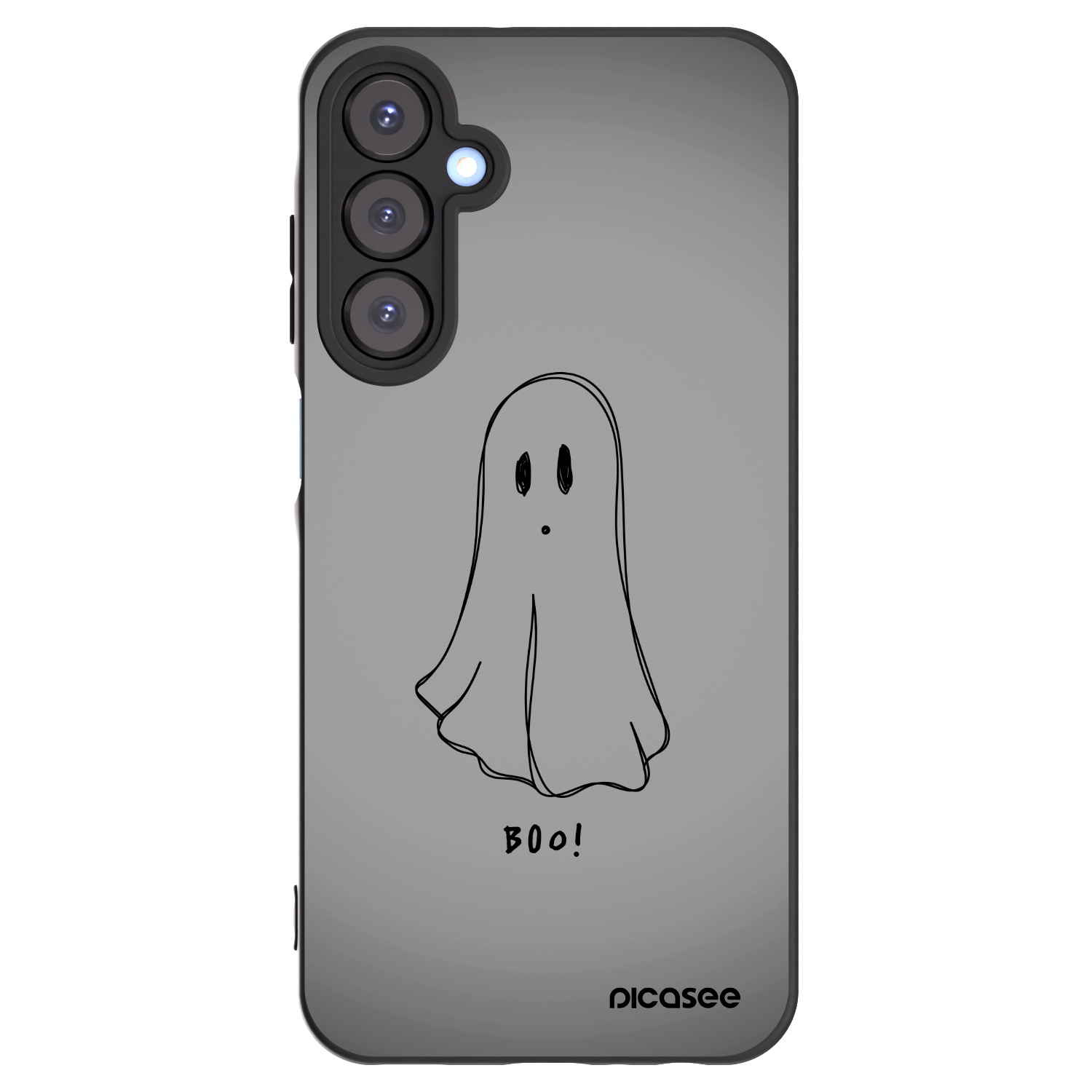 Picasee silikonski črni ovitek za Samsung Galaxy A25 A256B 5G - Ghost