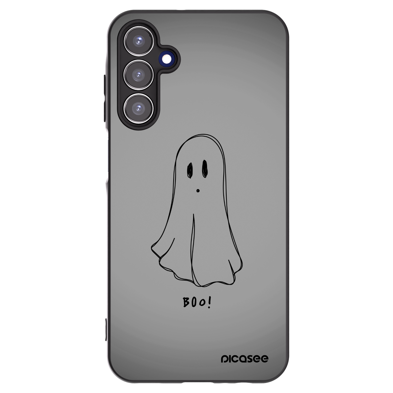 Picasee silikonski črni ovitek za Samsung Galaxy A15 A156B 5G - Ghost