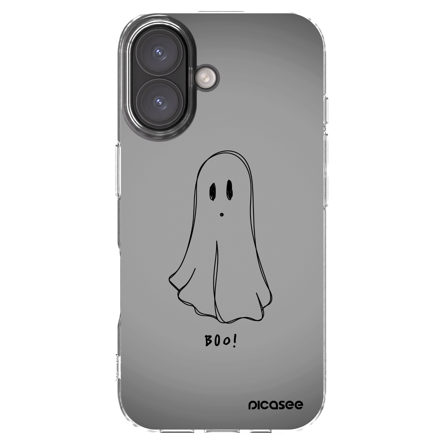 Picasee silikonski prozorni ovitek za Apple iPhone 16 - Ghost