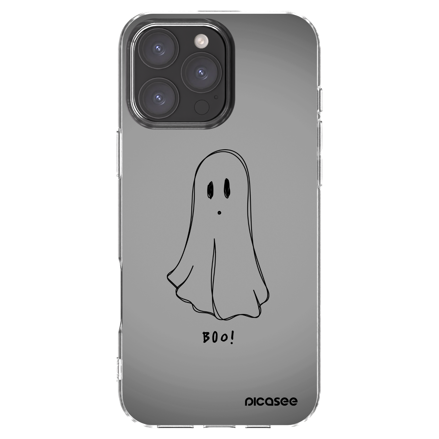 Picasee silikonski prozorni ovitek za Apple iPhone 16 Pro Max - Ghost