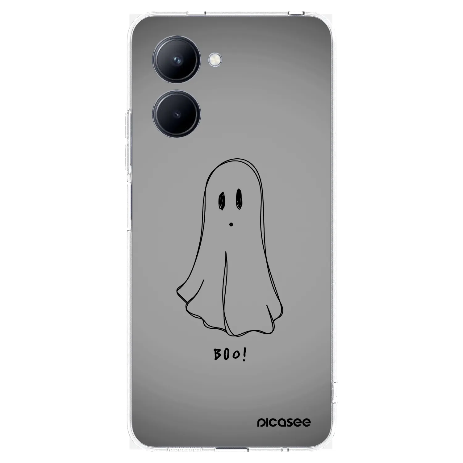 Picasee silikonski prozorni ovitek za Realme C33 (2023) - Ghost