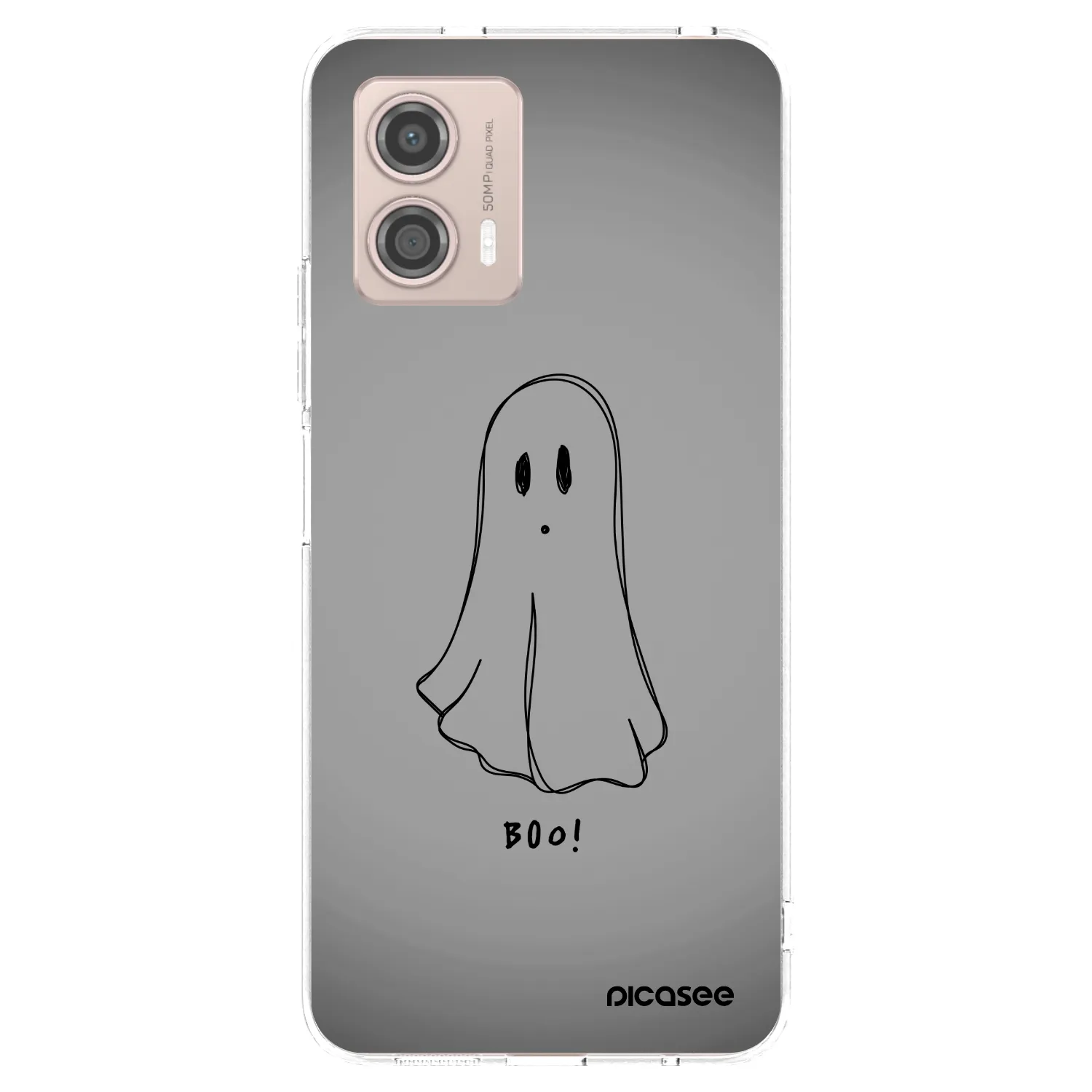 Picasee silikonski prozorni ovitek za Motorola Moto G53 5G - Ghost