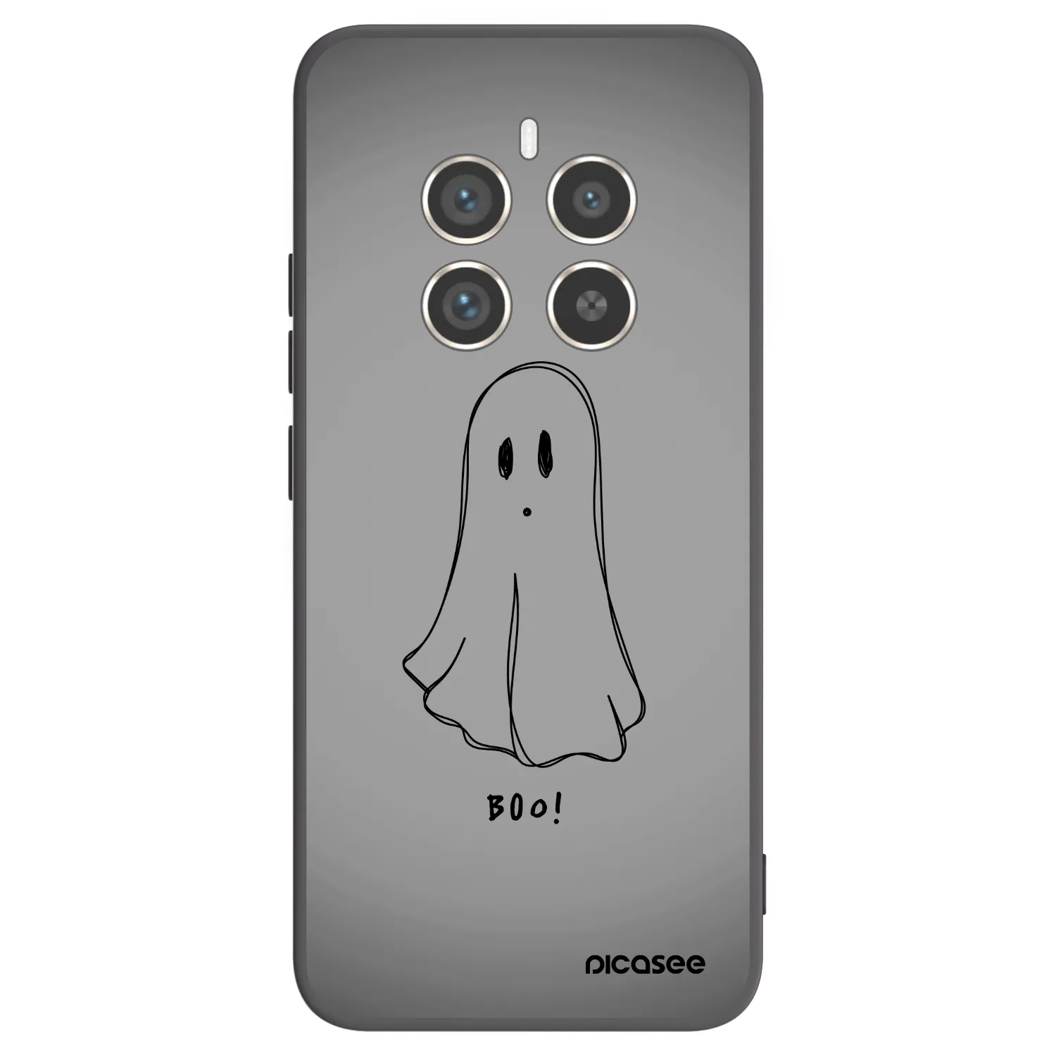 Picasee silikonski črni ovitek za Realme 12 Pro 5G - Ghost