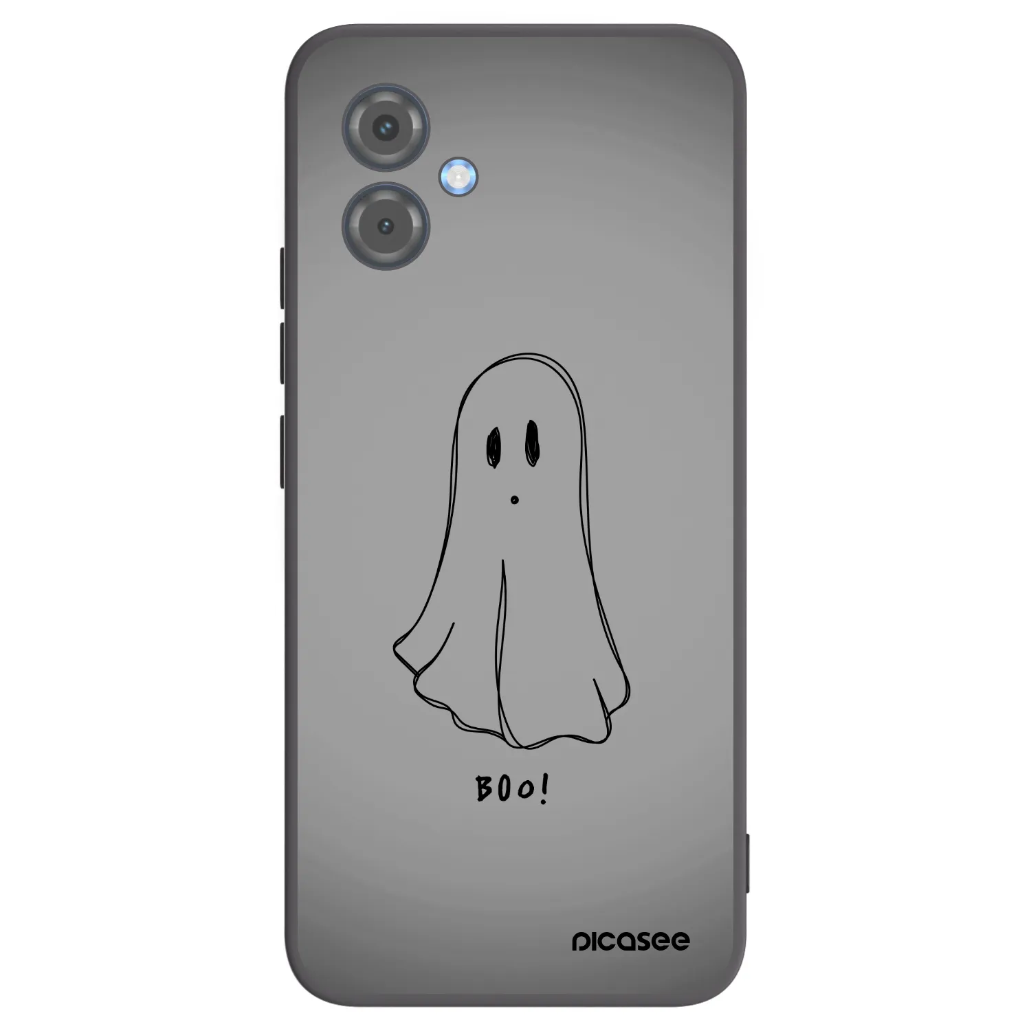 Picasee silikonski črni ovitek za Motorola Moto G14 - Ghost