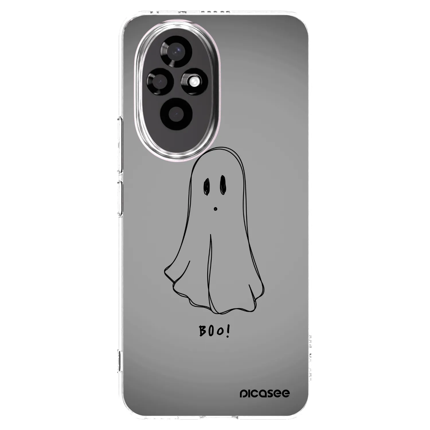 Picasee silikonski prozorni ovitek za Honor 200 5G - Ghost