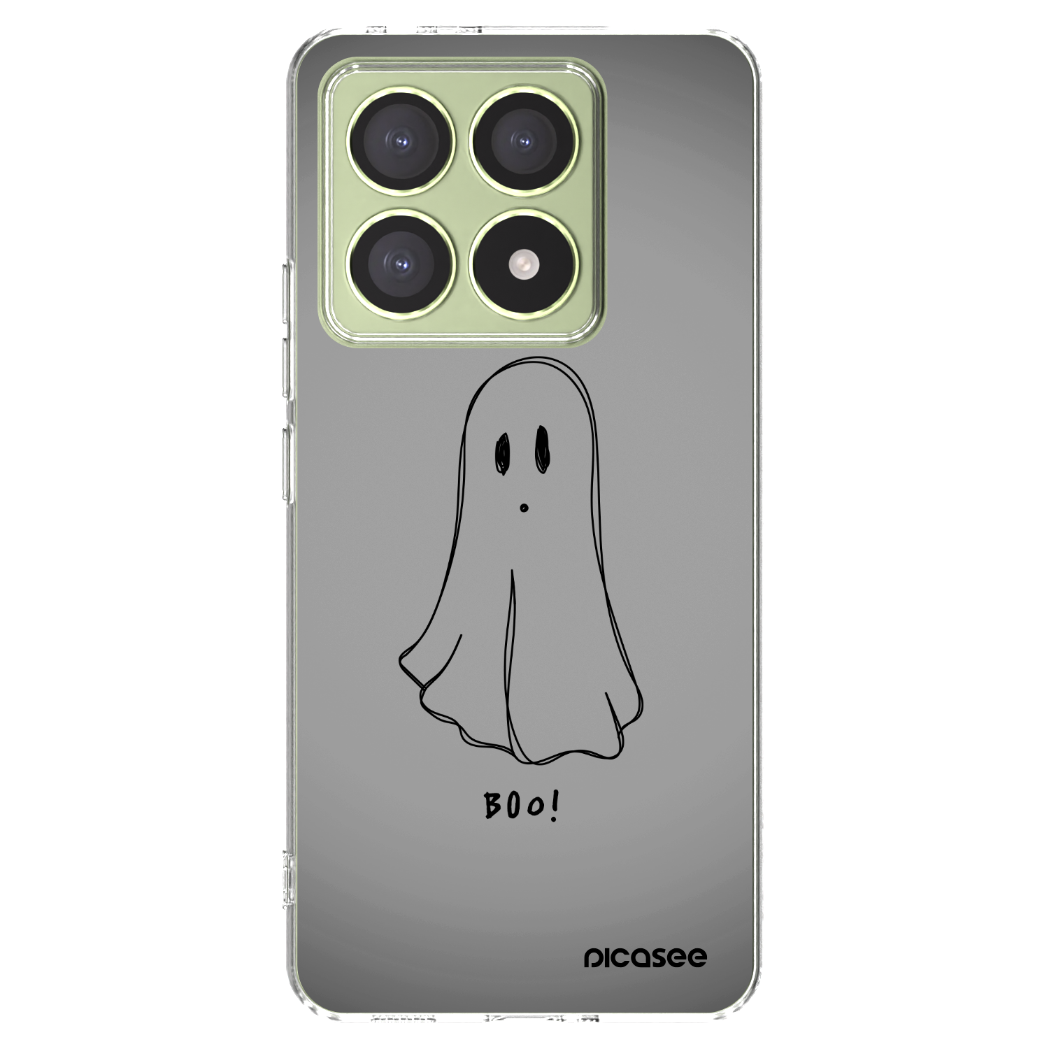 Picasee silikonski prozorni ovitek za Xiaomi 14T - Ghost