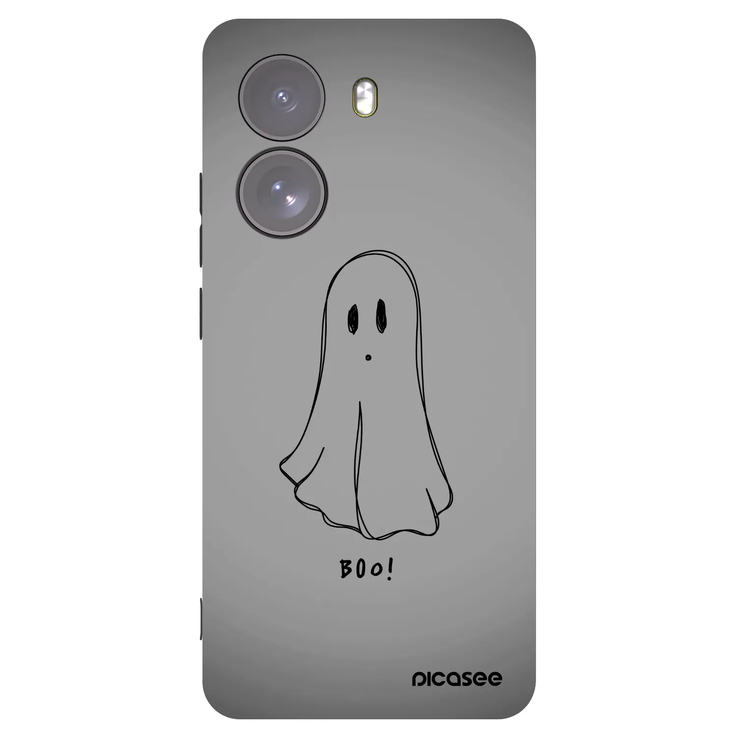 Picasee silikonski črni ovitek za Xiaomi Poco X7 - Ghost