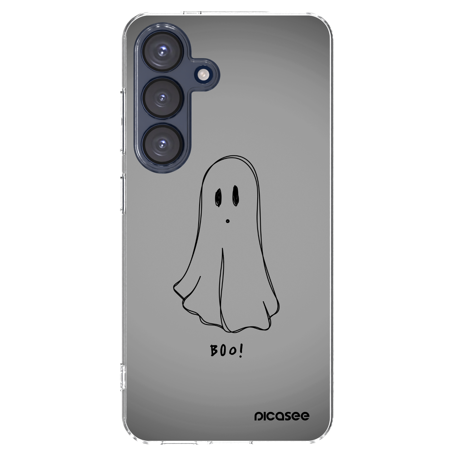 Picasee silikonski prozorni ovitek za Samsung Galaxy S25 5G - Ghost