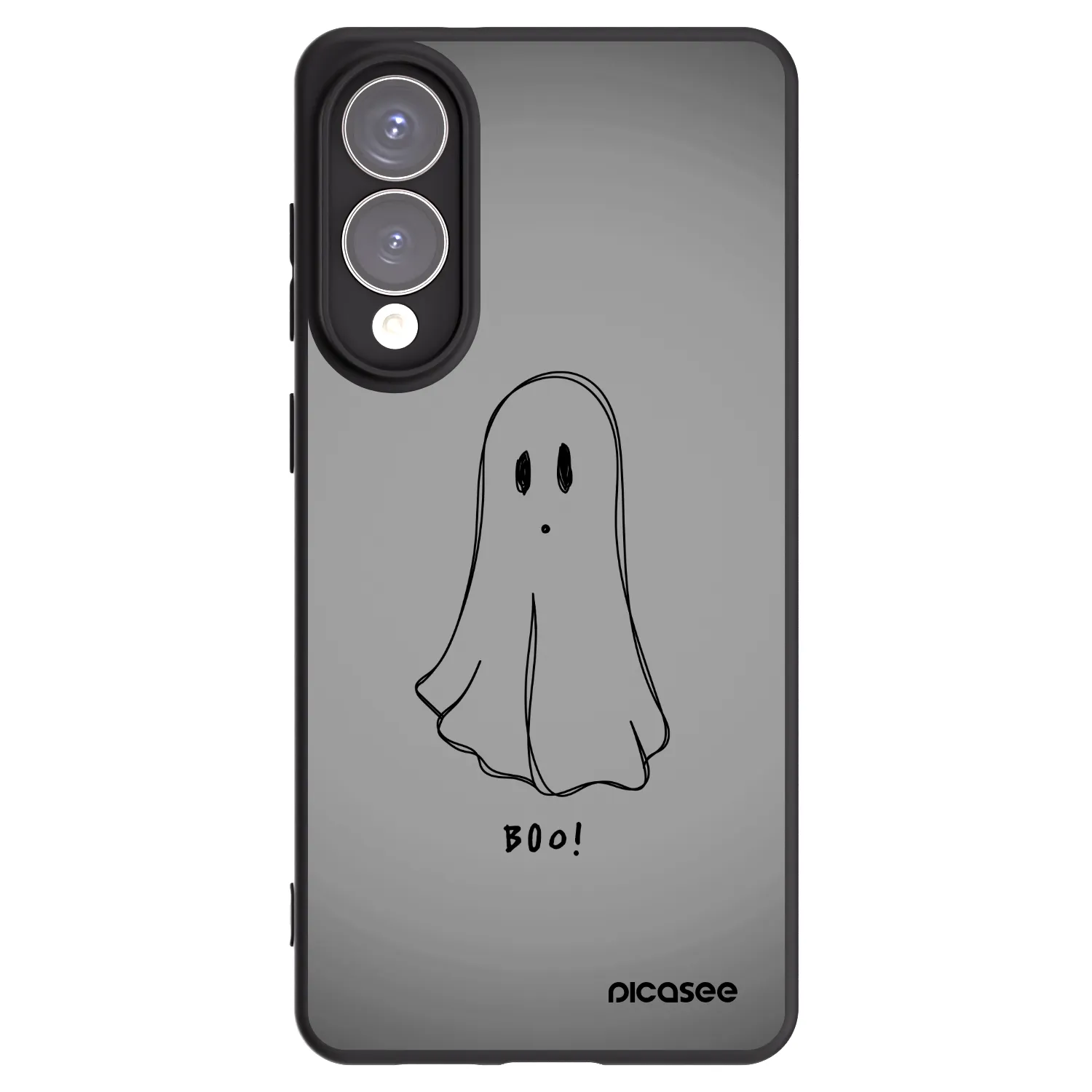 Picasee silikonski črni ovitek za Samsung Galaxy S25 Edge 5G - Ghost