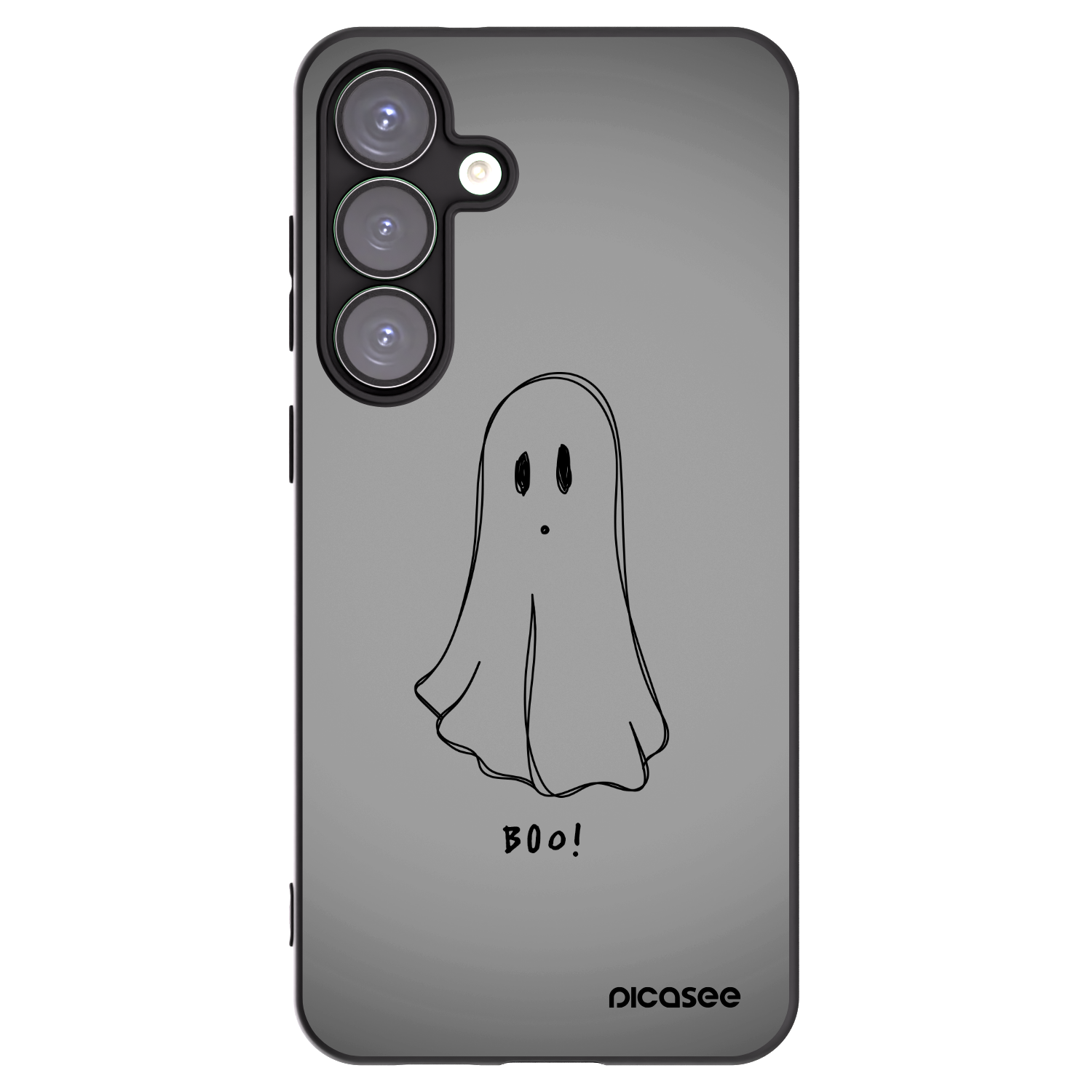 Picasee silikonski črni ovitek za Samsung Galaxy S25+ 5G - Ghost