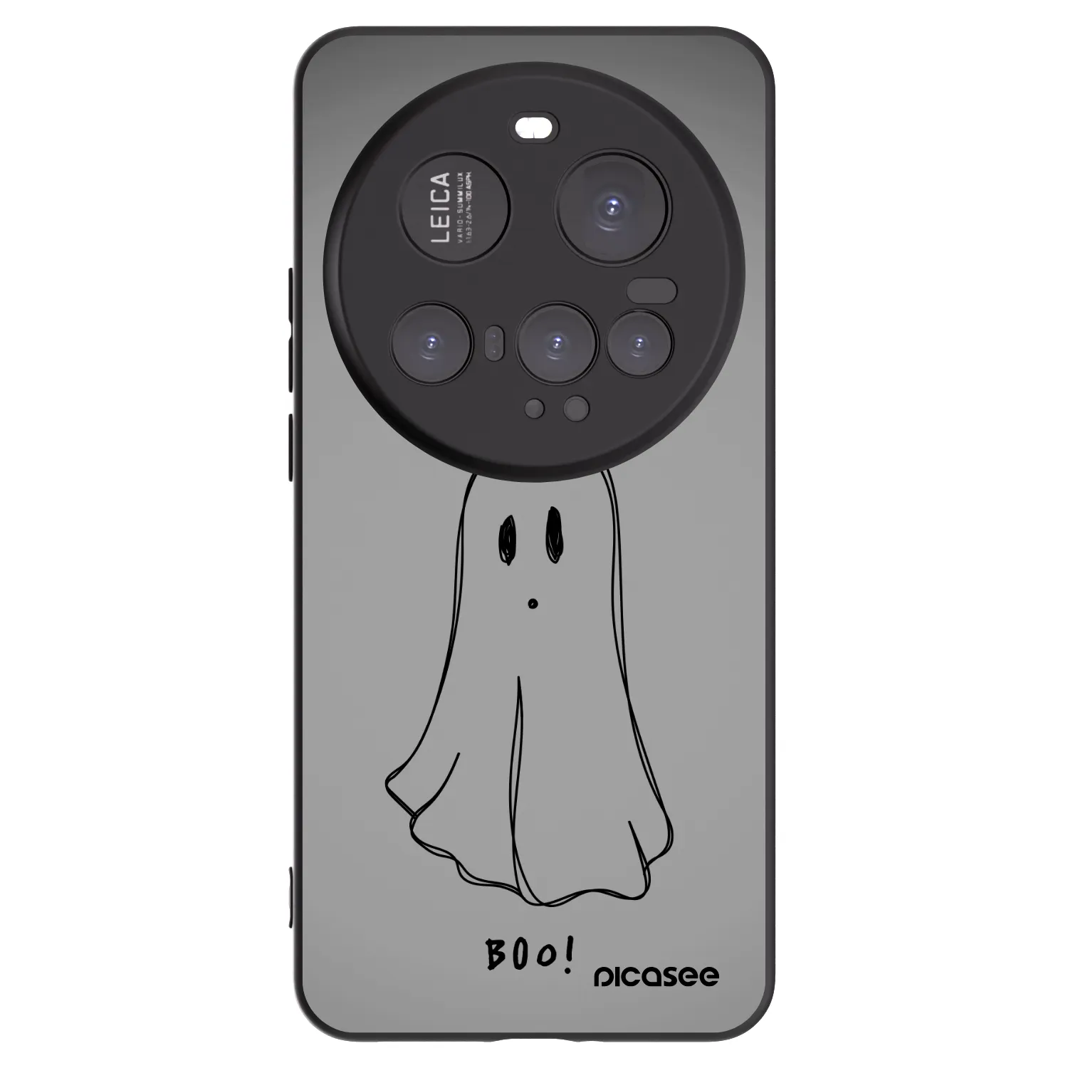 Picasee silikonski črni ovitek za Xiaomi 15 Ultra - Ghost