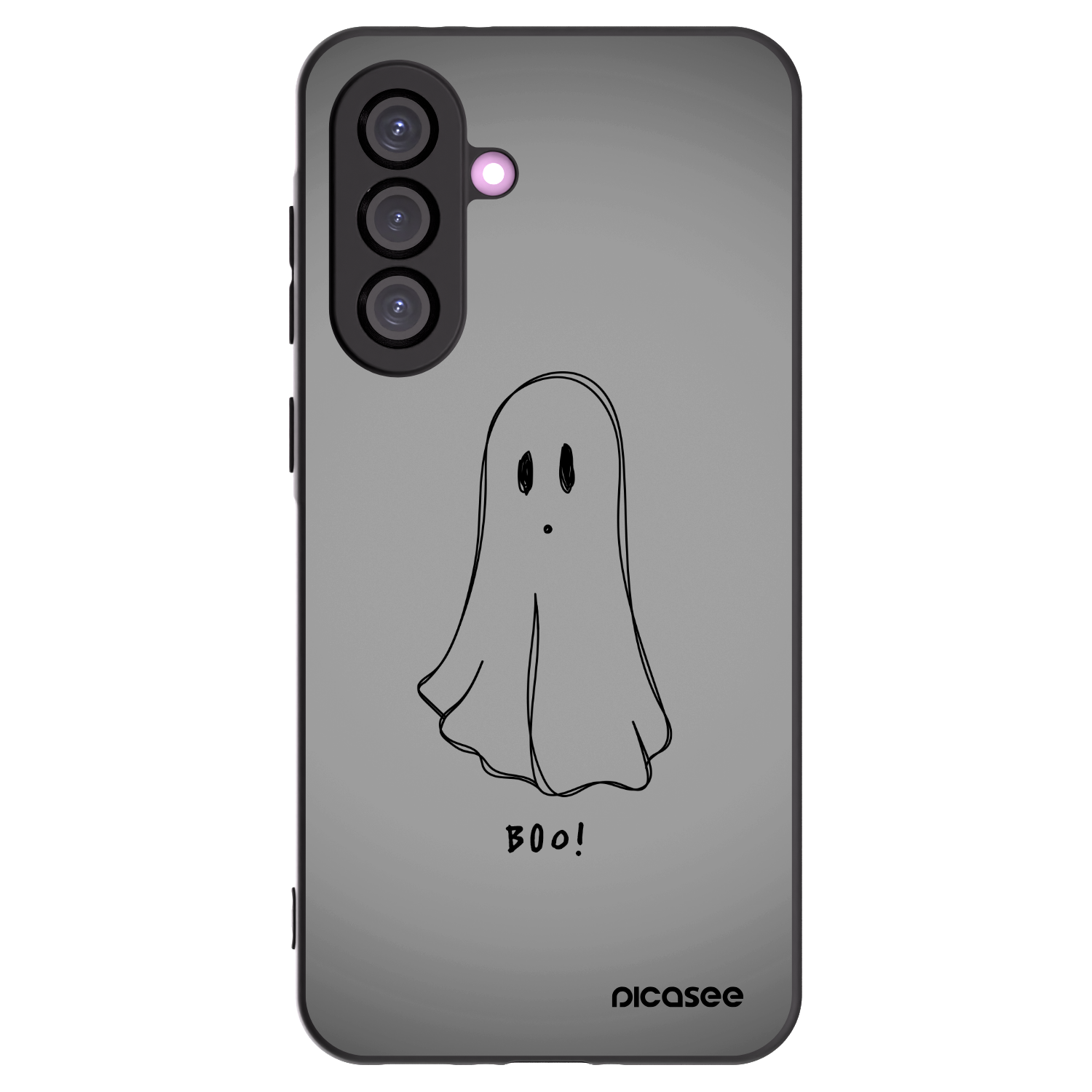Picasee silikonski črni ovitek za Samsung Galaxy A36 5G - Ghost