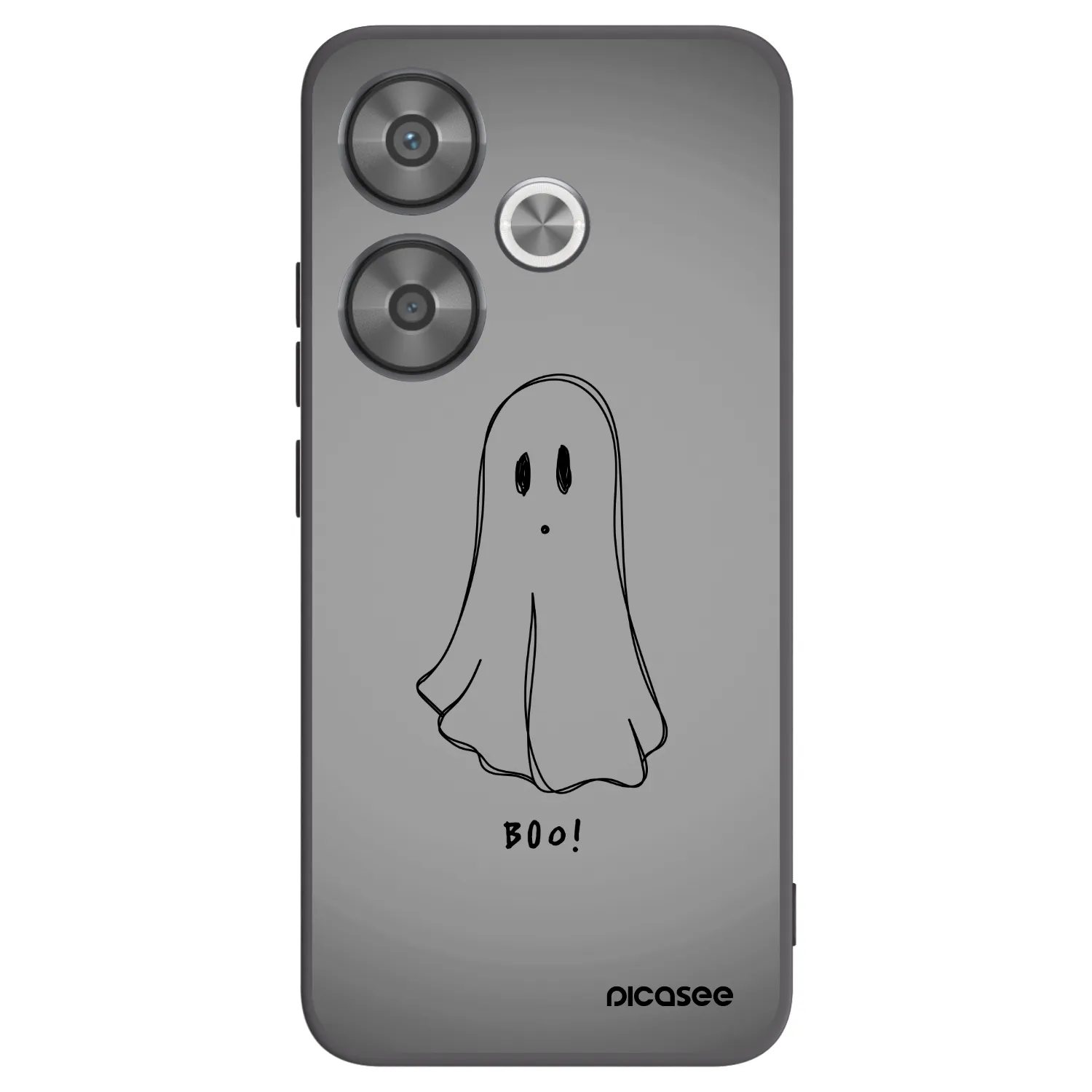 Picasee silikonski črni ovitek za Xiaomi Poco F6 - Ghost