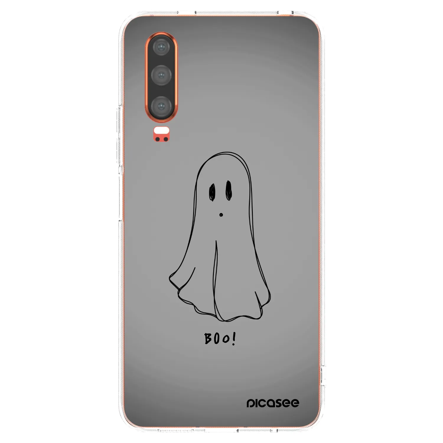 Picasee silikonski prozorni ovitek za Huawei P30 - Ghost