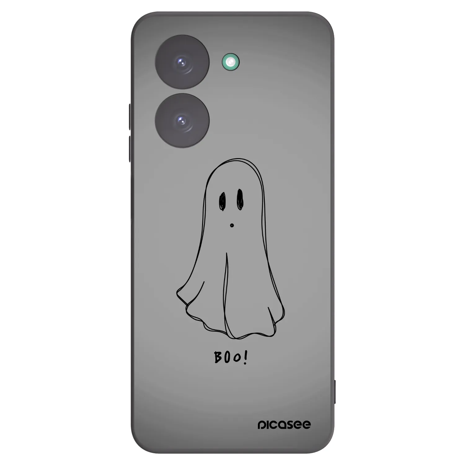Picasee silikonski črni ovitek za Xiaomi Redmi A5 - Ghost