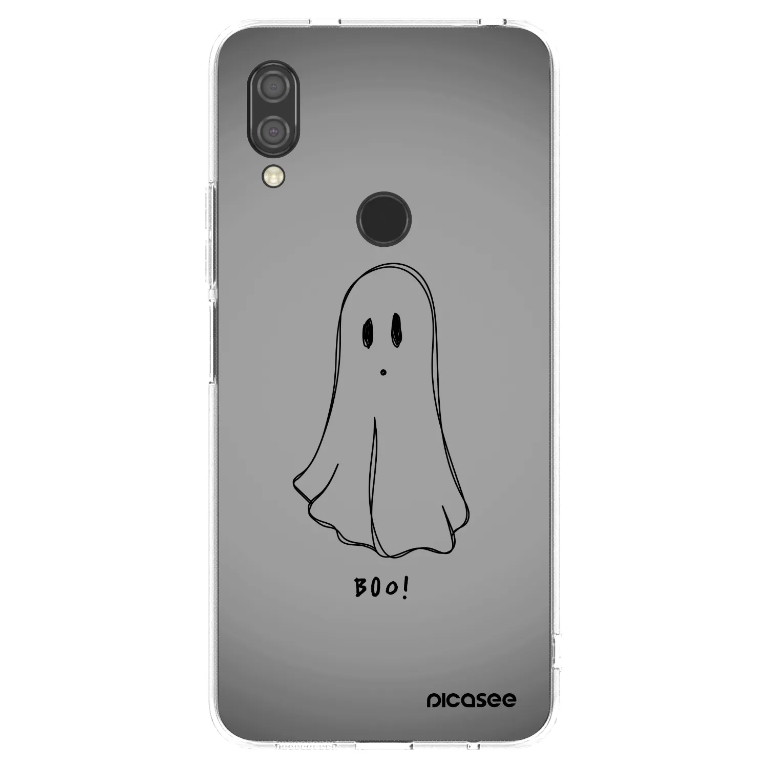 Picasee silikonski prozorni ovitek za Xiaomi Redmi 7 - Ghost