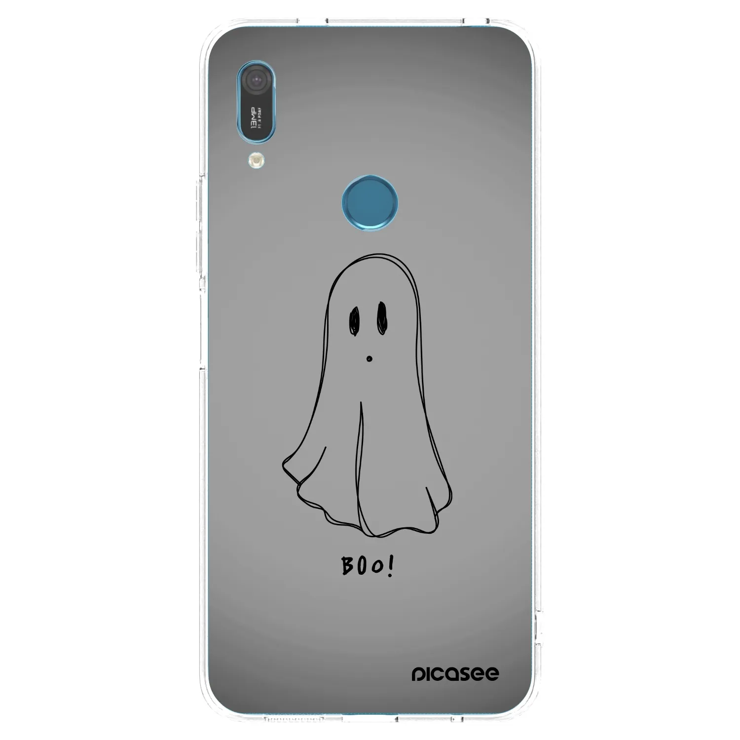 Picasee silikonski prozorni ovitek za Huawei Y6 2019 - Ghost