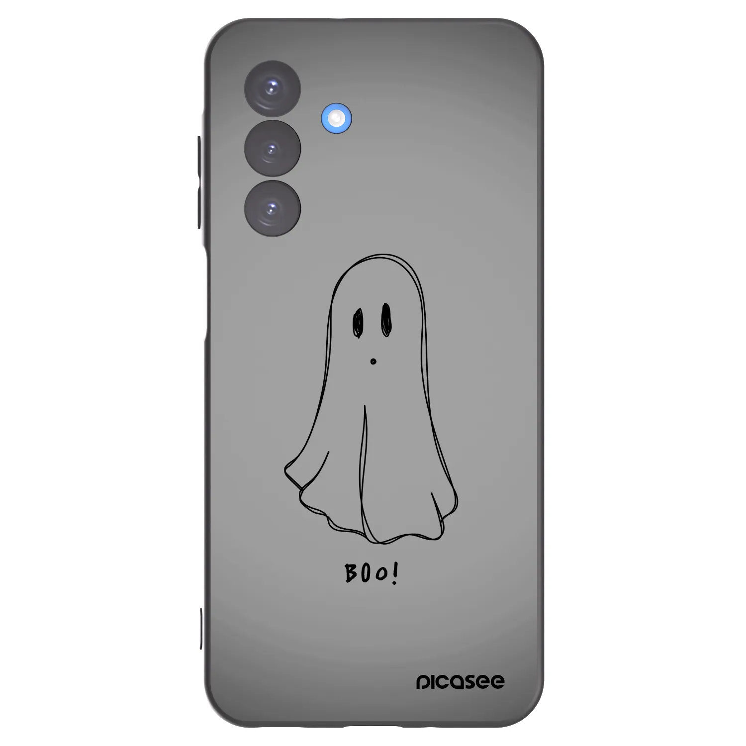 Picasee silikonski črni ovitek za Samsung Galaxy A17 5G - Ghost