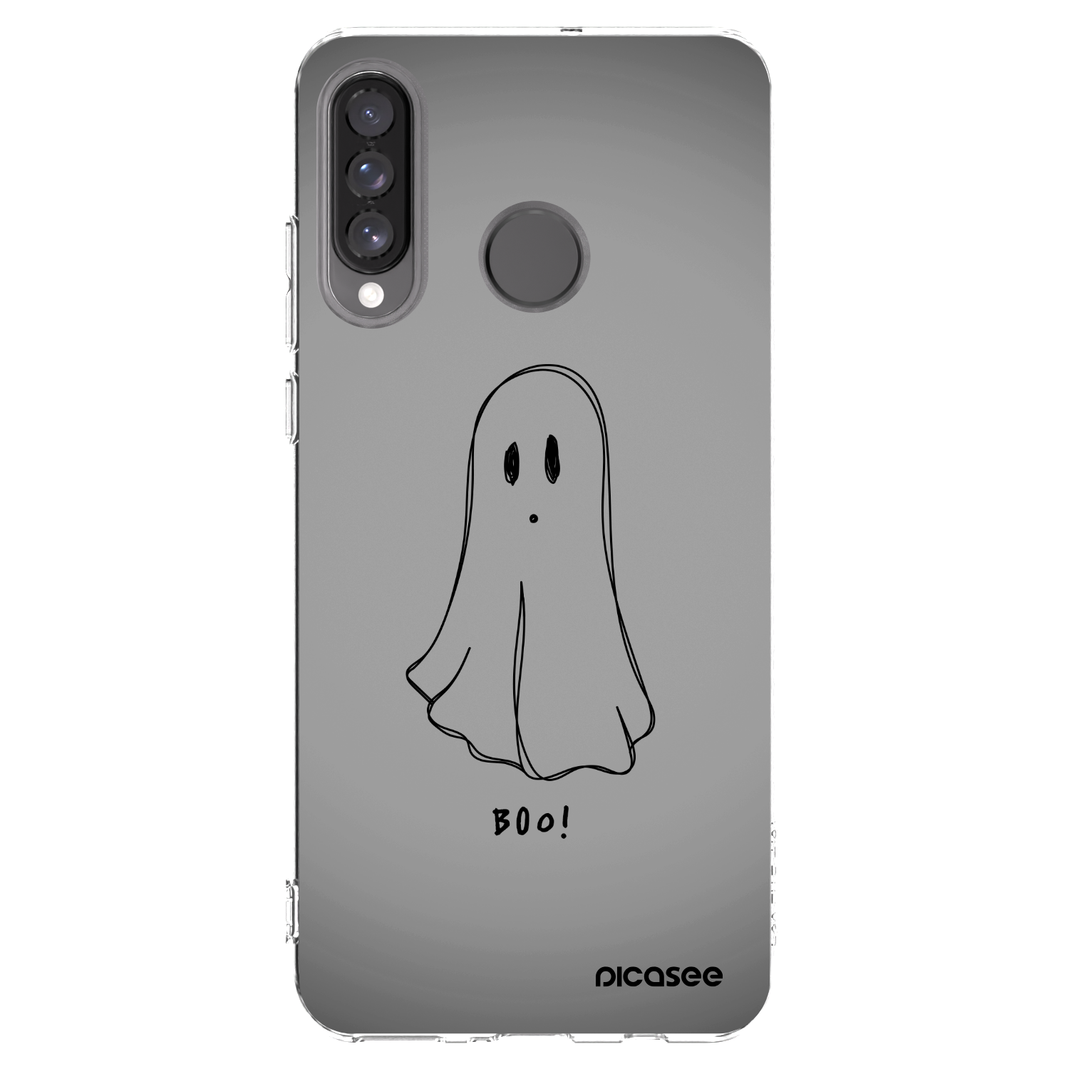 Picasee silikonski prozorni ovitek za Huawei P30 Lite - Ghost