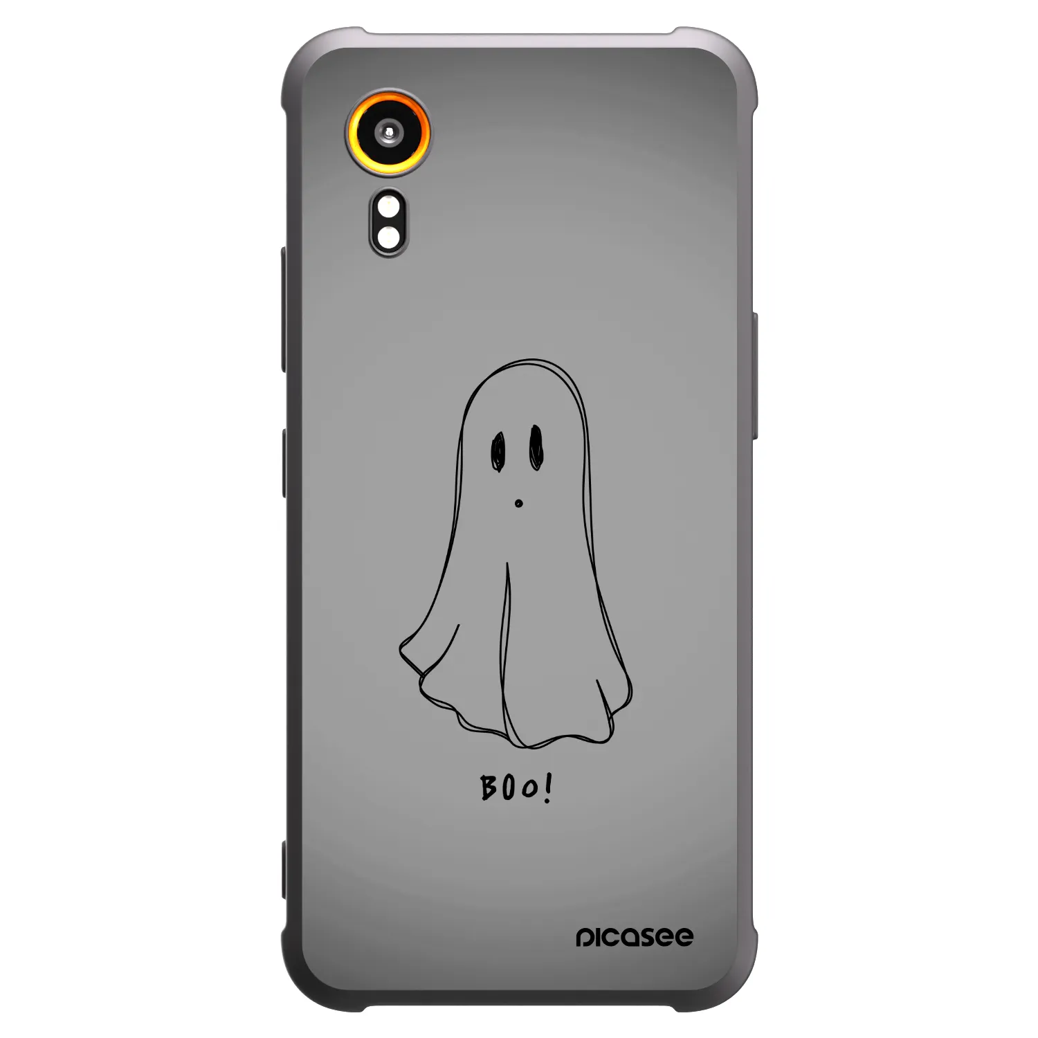Picasee silikonski črni ovitek za Samsung Galaxy XCover 7 - Ghost