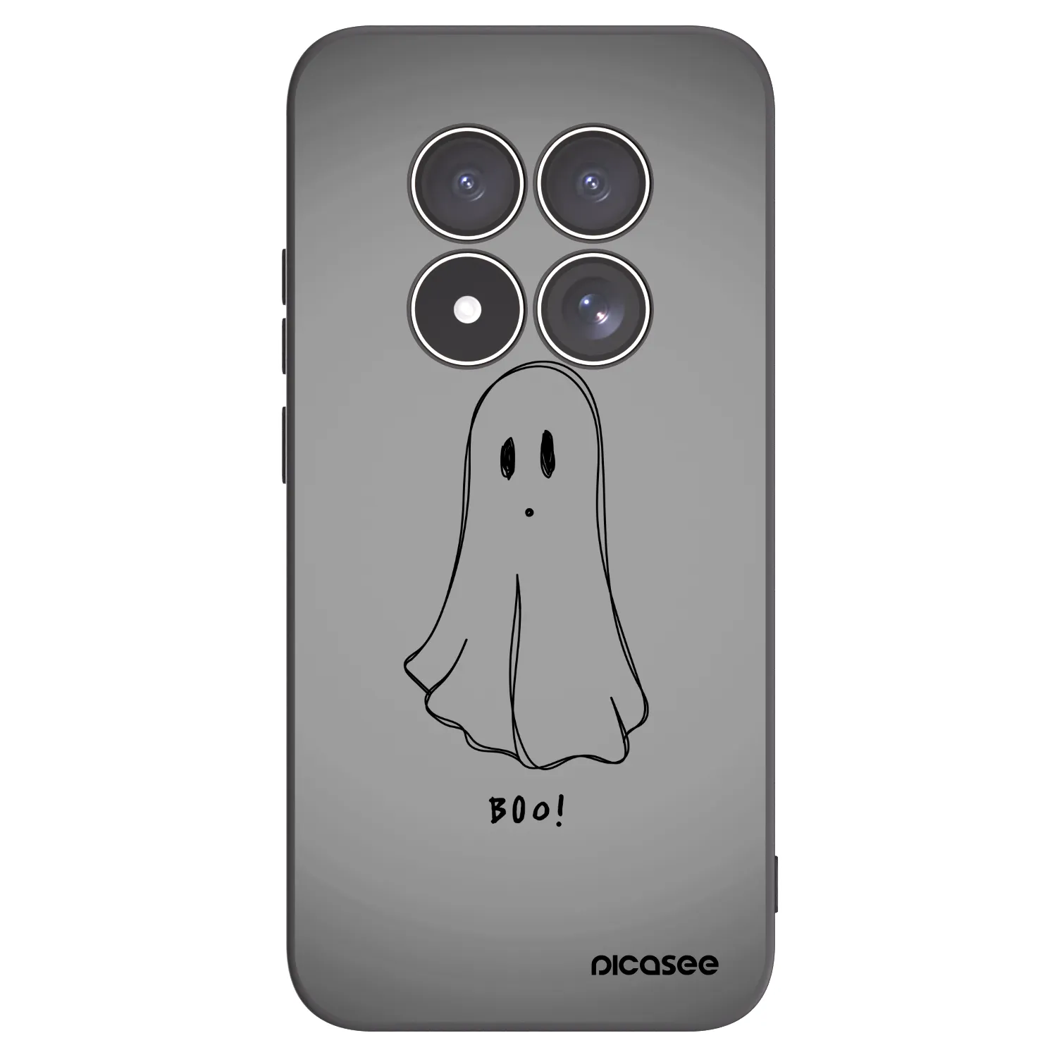 Picasee silikonski črni ovitek za Xiaomi Redmi Note 15 Pro 5G - Ghost