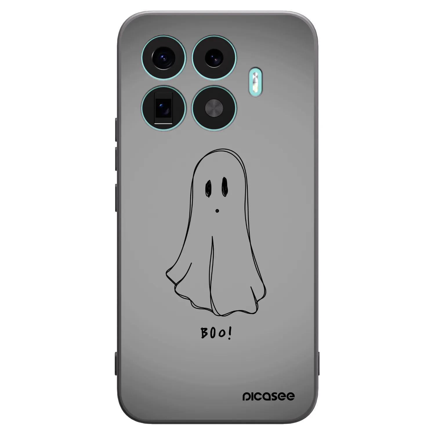 Picasee silikonski črni ovitek za Xiaomi 17T Pro - Ghost