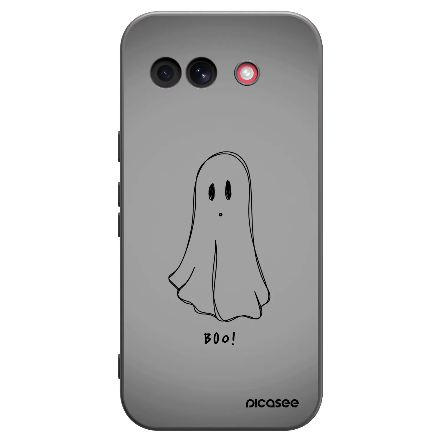 Picasee silikonski črni ovitek za Google Pixel 10a - Ghost