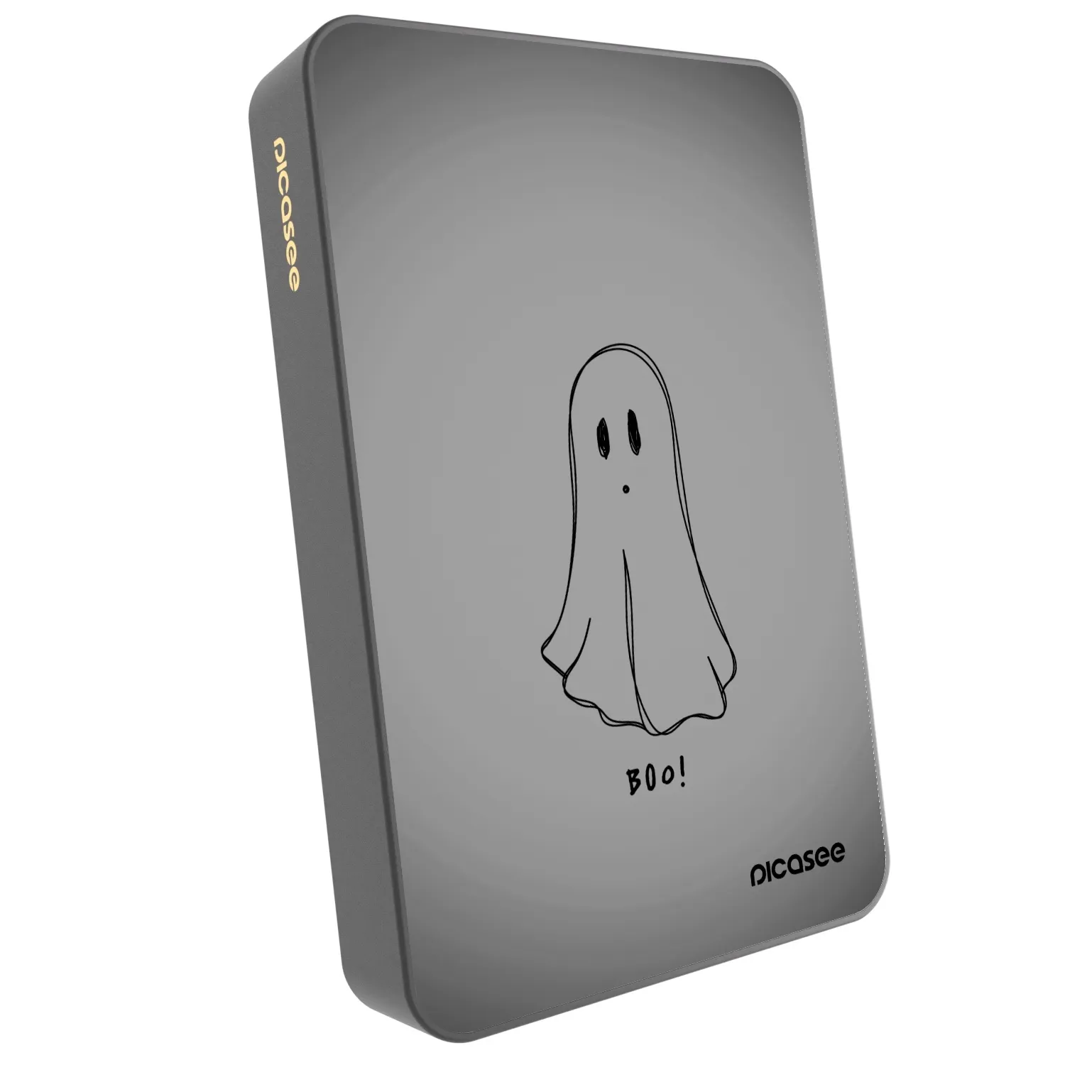Picasee Prenosna baterija z MagSafe 10 000 mAh Siva - Ghost
