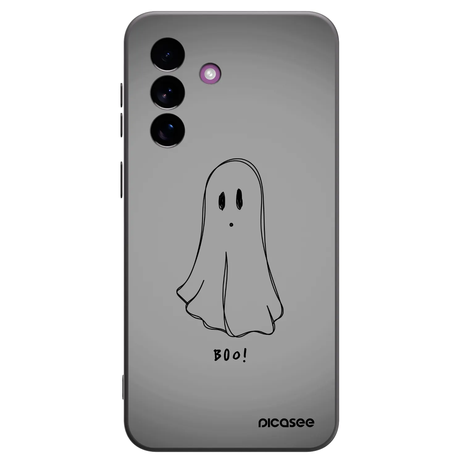 Picasee silikonski črni ovitek za Samsung Galaxy A37 - Ghost
