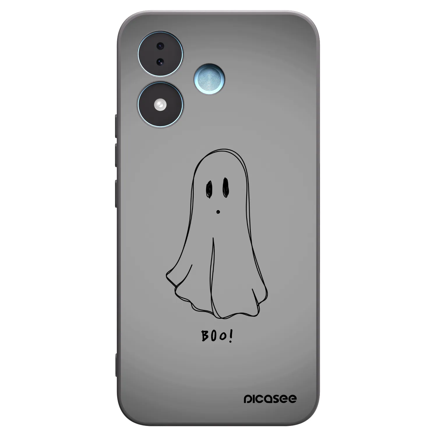 Picasee silikonski črni ovitek za Xiaomi Redmi Note 17 5G - Ghost