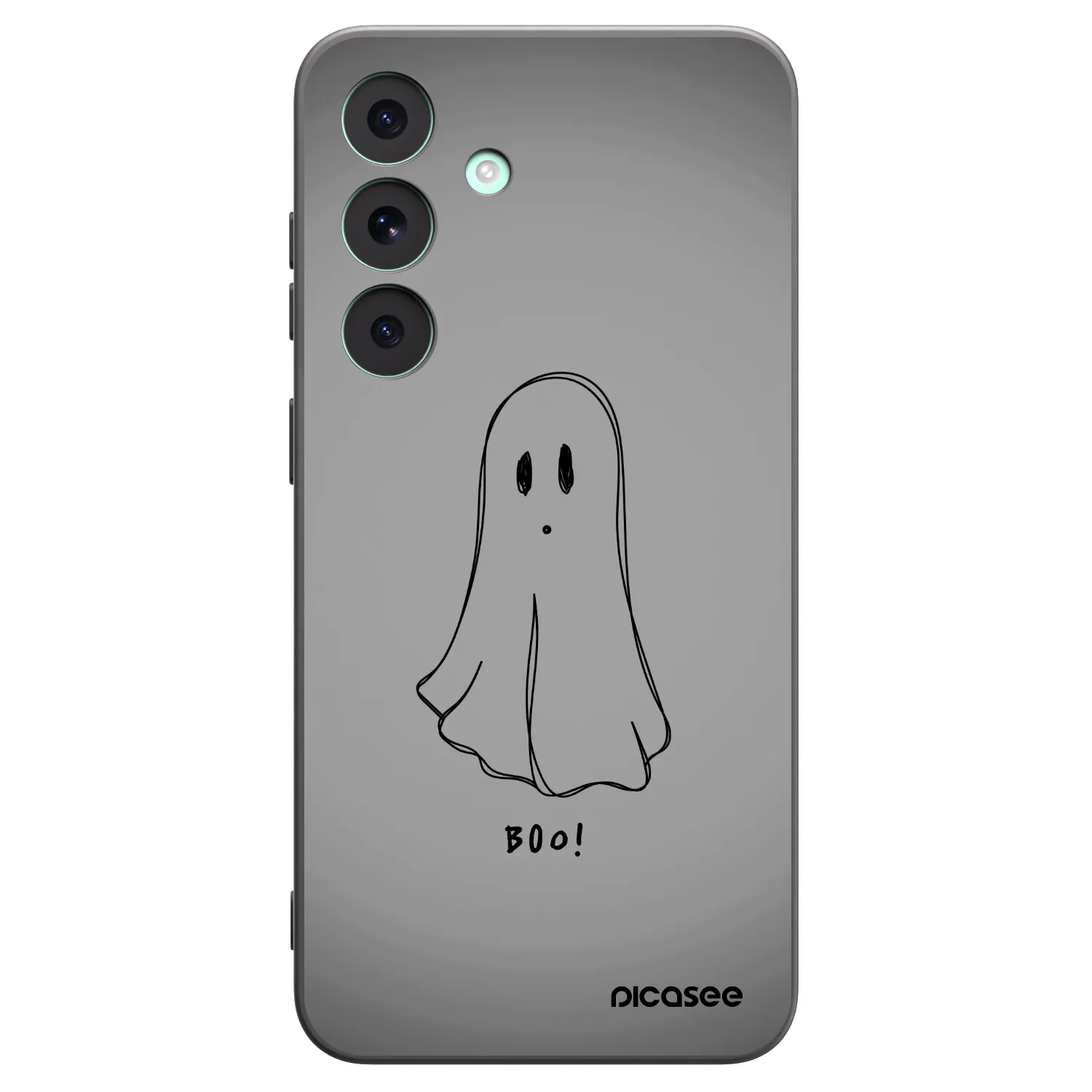 Picasee silikonski črni ovitek za Samsung Galaxy S26 FE - Ghost