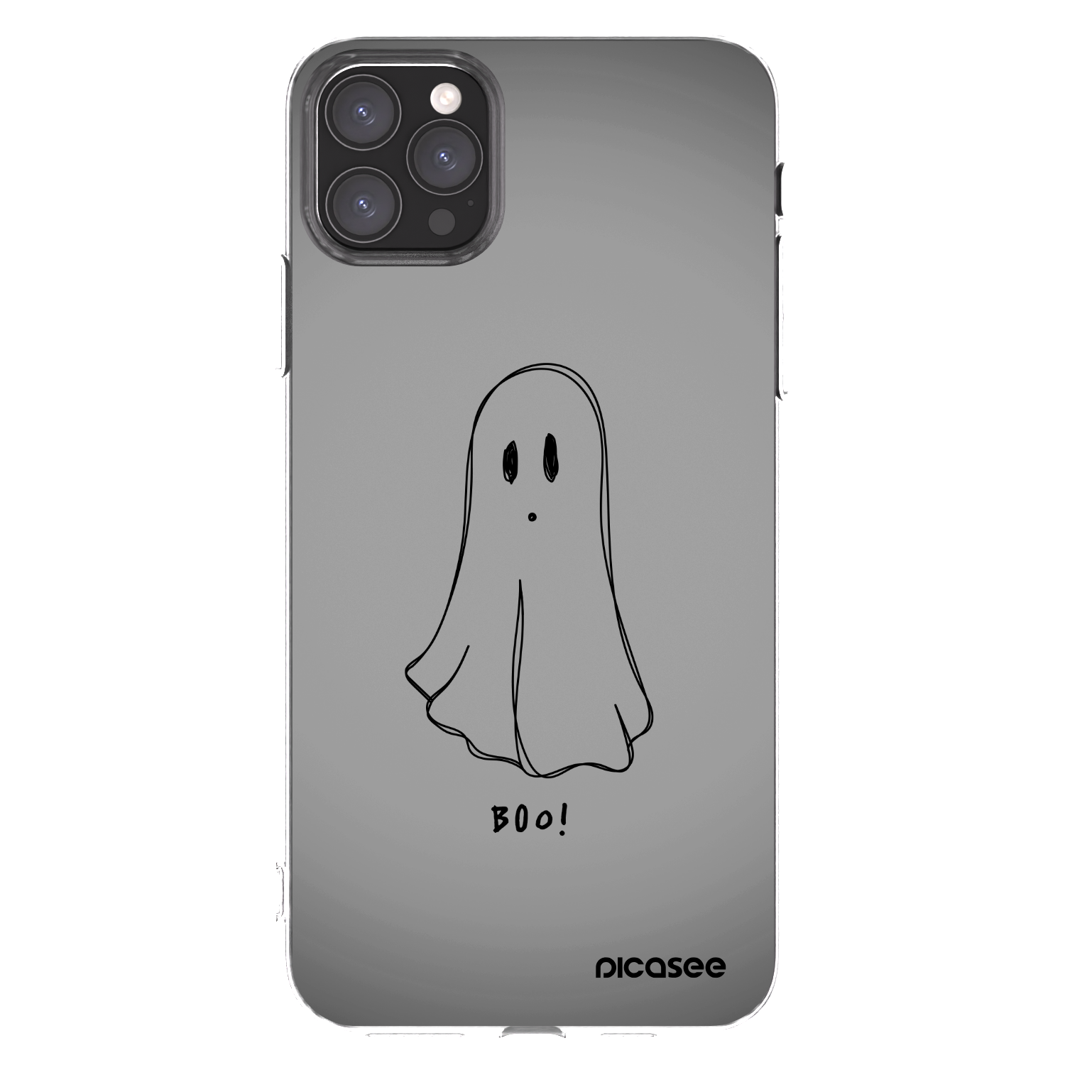 Picasee silikonski prozorni ovitek za Apple iPhone 11 Pro Max - Ghost