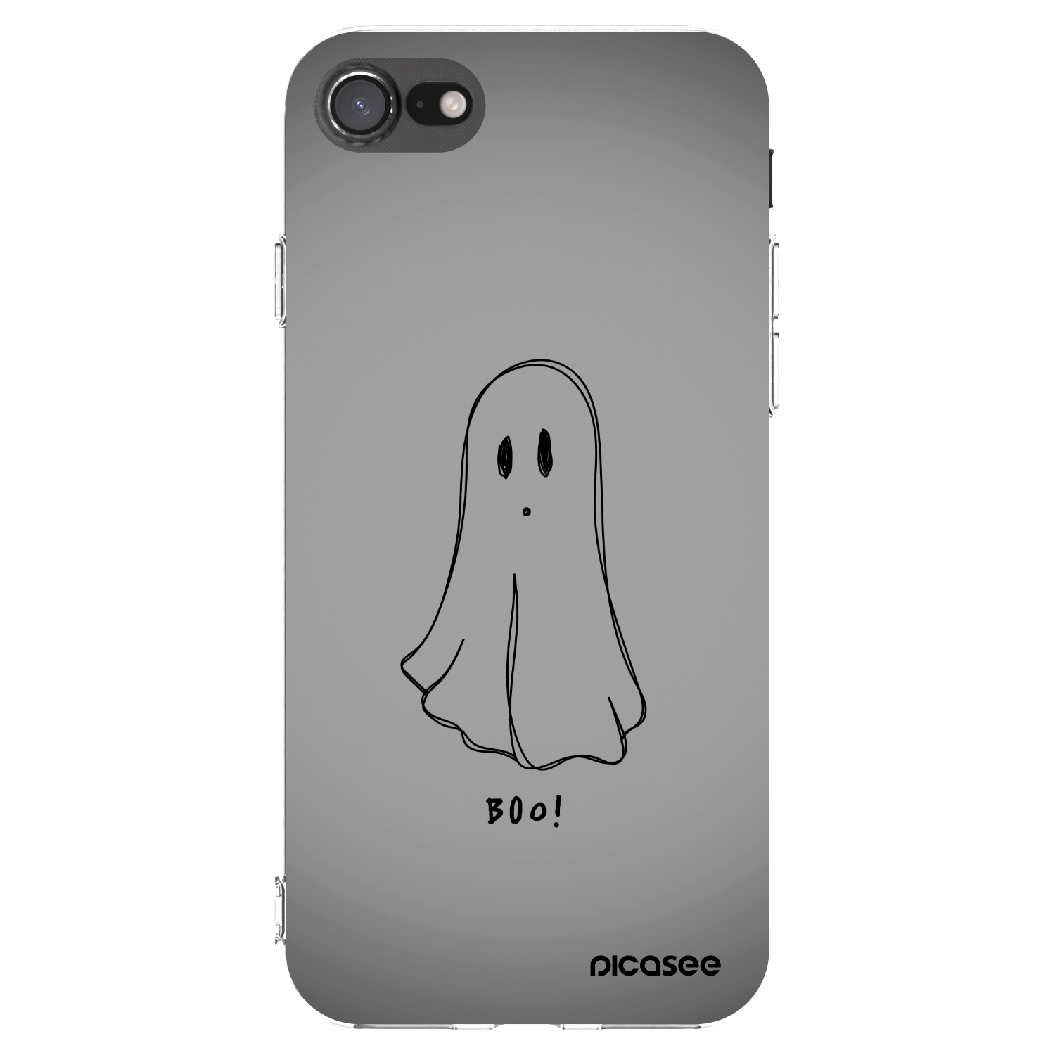 Picasee silikonski prozorni ovitek za Apple iPhone 8 - Ghost