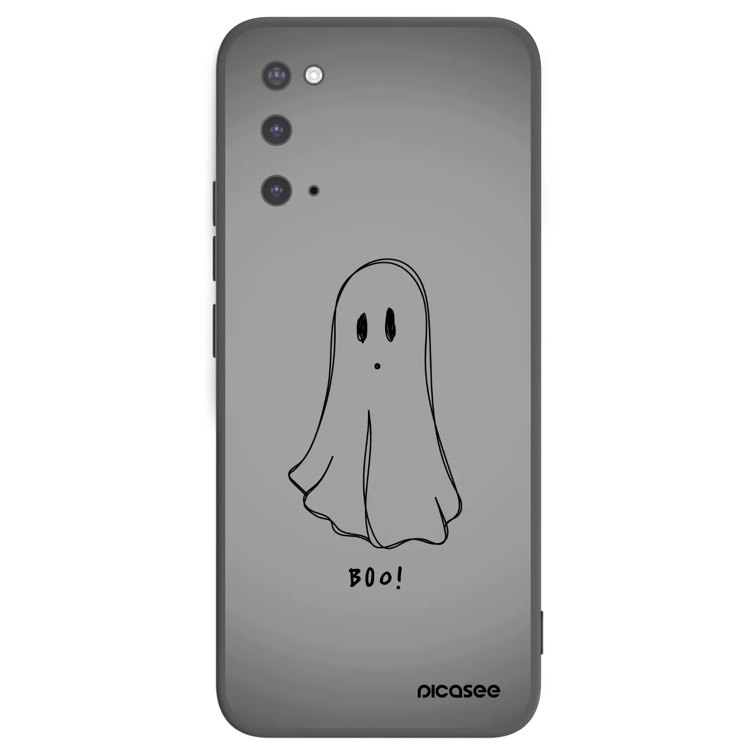 Picasee silikonski črni ovitek za Samsung Galaxy S20 G980F - Ghost