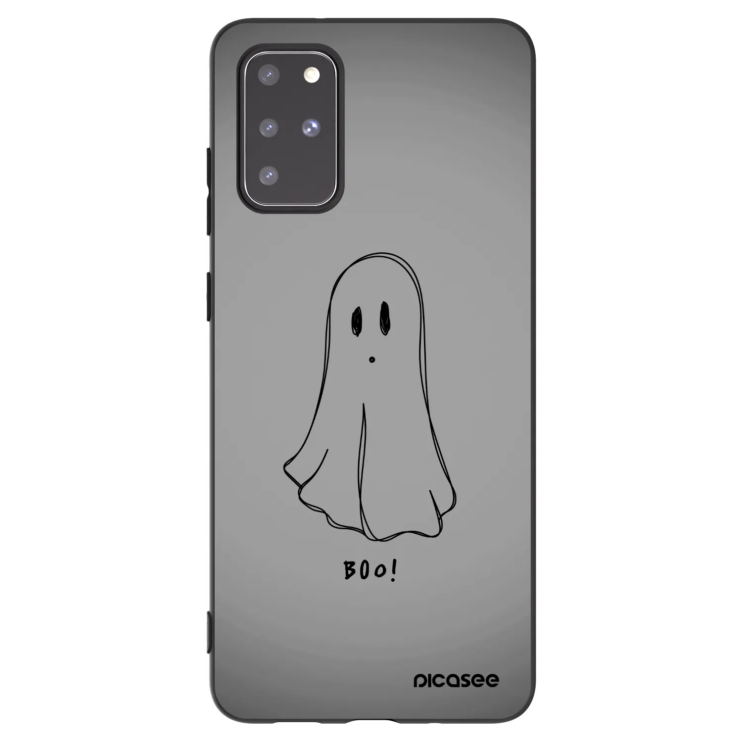 Picasee silikonski črni ovitek za Samsung Galaxy S20+ G985F - Ghost
