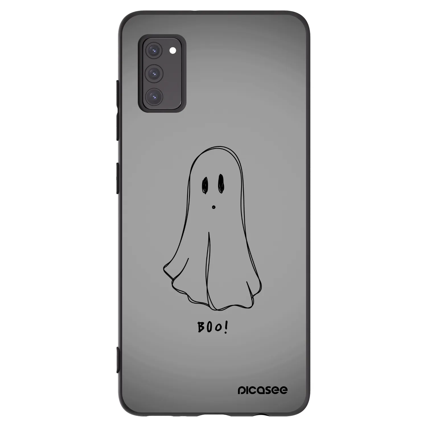 Picasee silikonski črni ovitek za Samsung Galaxy A41 A415F - Ghost