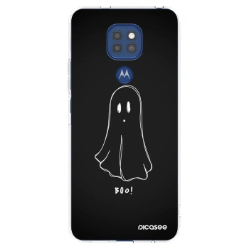 Picasee silikonski prozorni ovitek za Motorola Moto G9 Play - Ghost 2