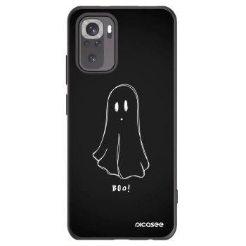 Picasee silikonski črni ovitek za Xiaomi Redmi Note 10S - Ghost 2