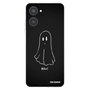 Picasee silikonski prozorni ovitek za Realme 10 4G - Ghost 2