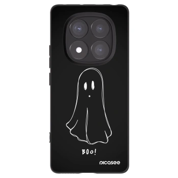 Picasee silikonski črni ovitek za Xiaomi Redmi Note 14 Pro+ 5G - Ghost 2
