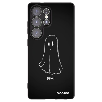 Picasee silikonski črni ovitek za Samsung Galaxy S25 Ultra 5G - Ghost 2