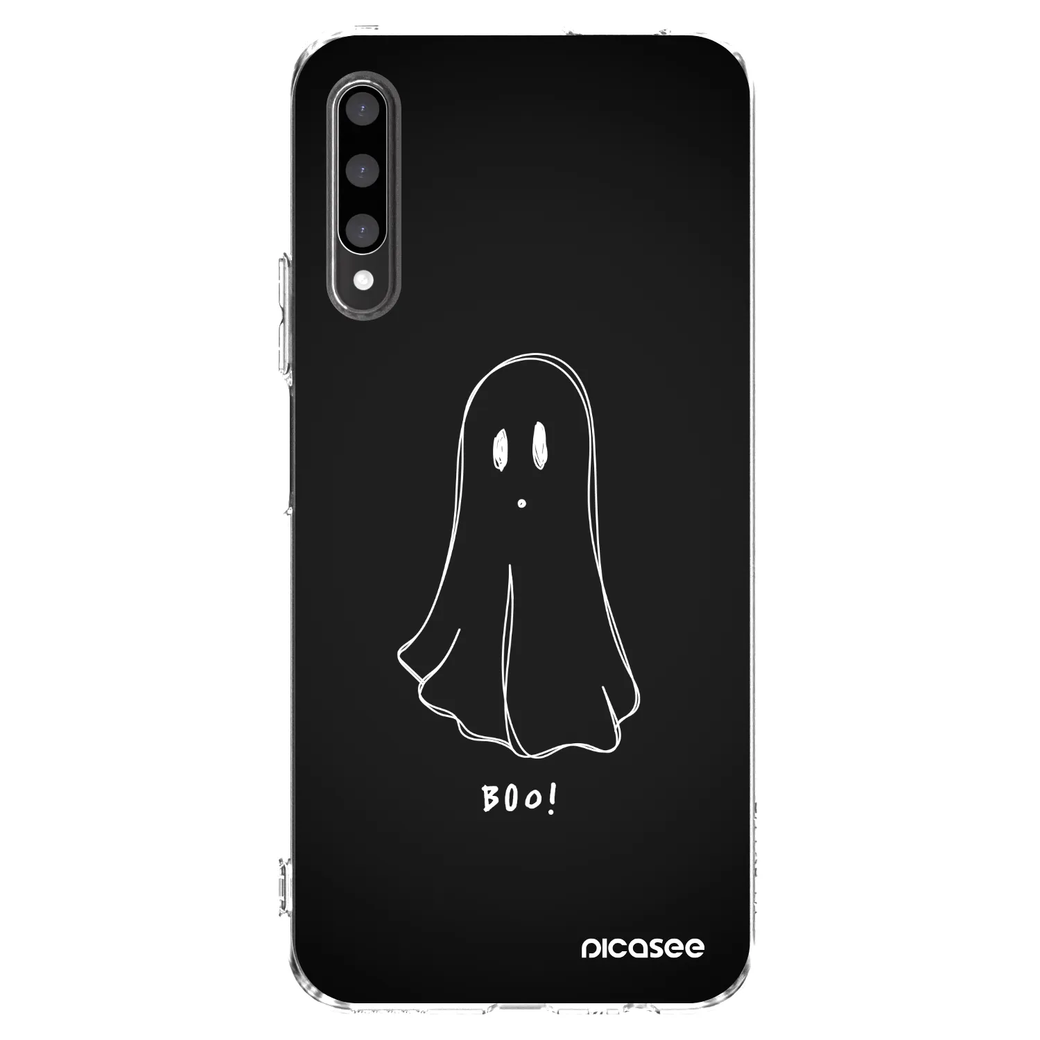 Picasee silikonski prozorni ovitek za Honor 9X Pro - Ghost 2