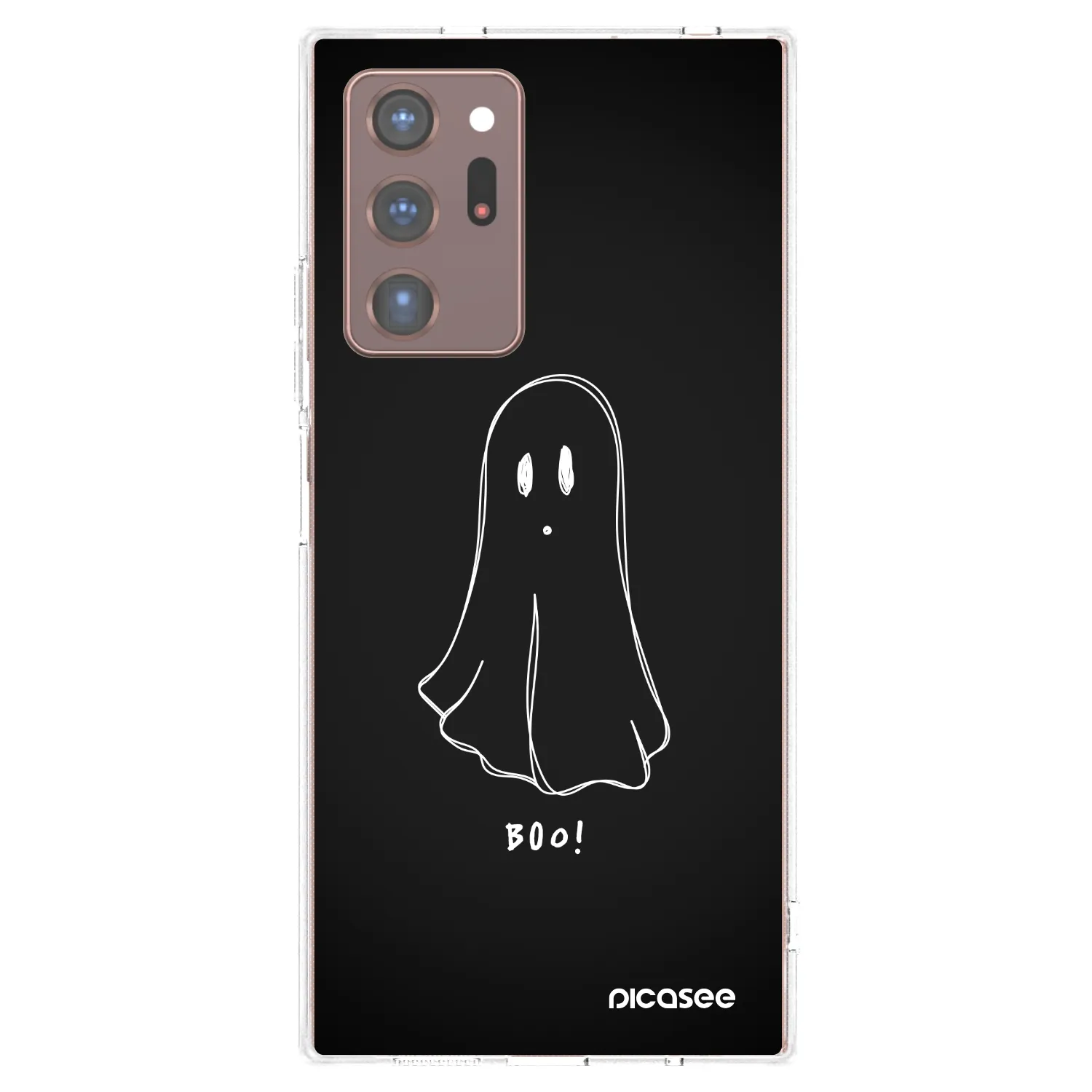Picasee silikonski prozorni ovitek za Samsung Galaxy Note 20 Ultra - Ghost 2