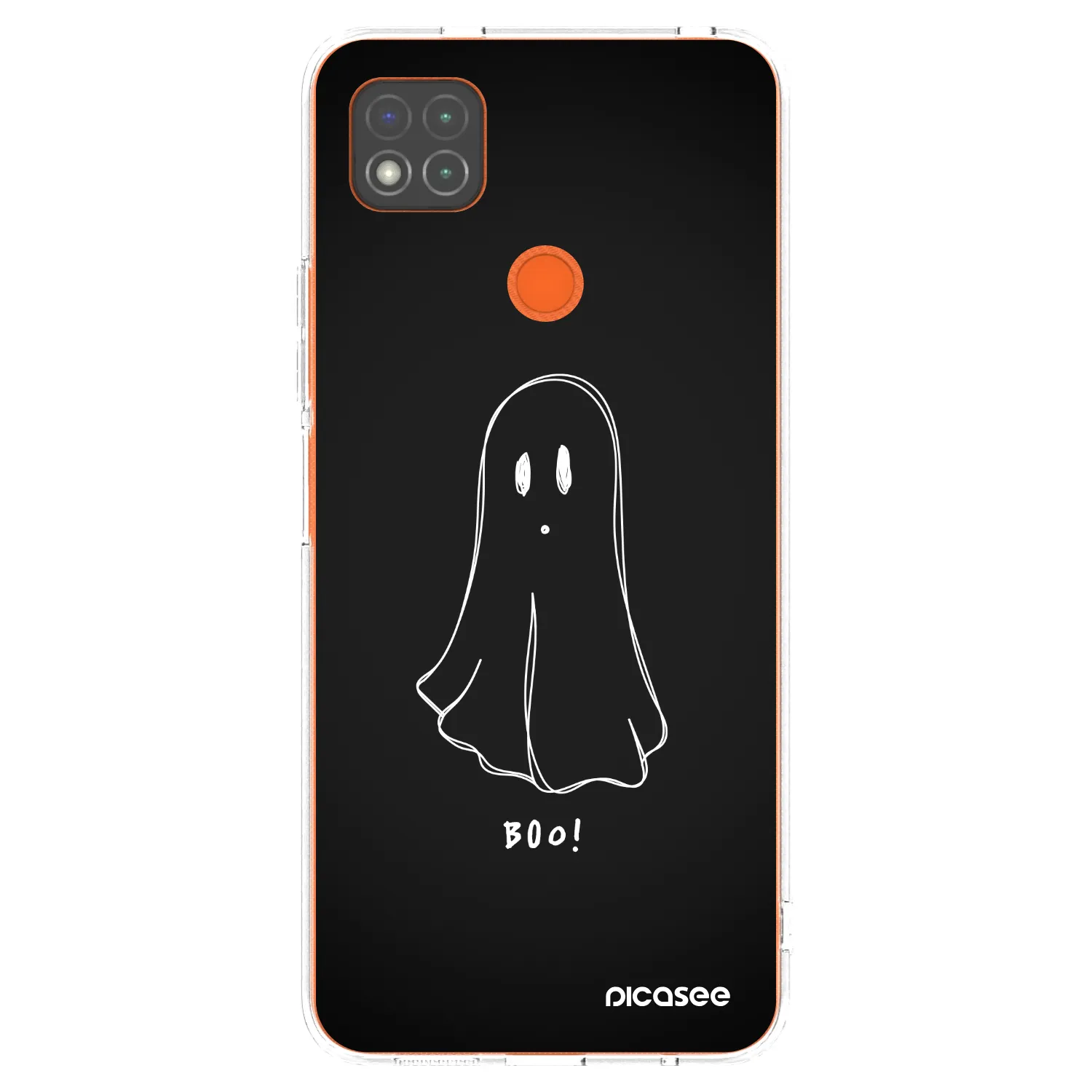 Picasee silikonski prozorni ovitek za Xiaomi Redmi 9C - Ghost 2