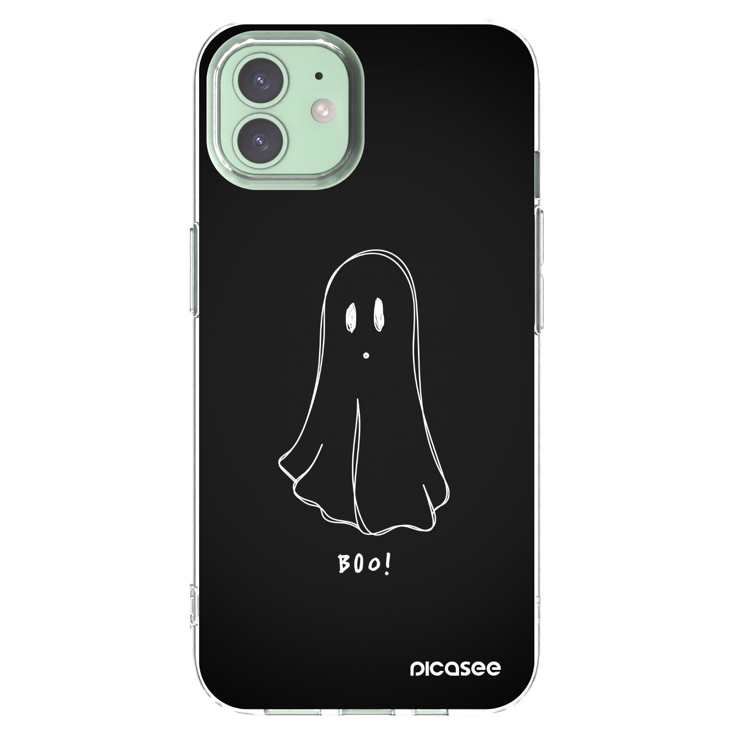 Picasee silikonski prozorni ovitek za Apple iPhone 12 Pro - Ghost 2