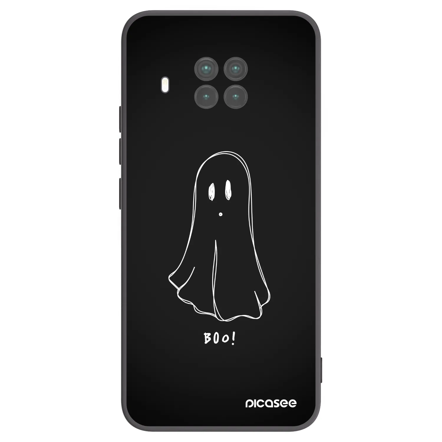Picasee silikonski črni ovitek za Xiaomi Mi 10T Lite - Ghost 2