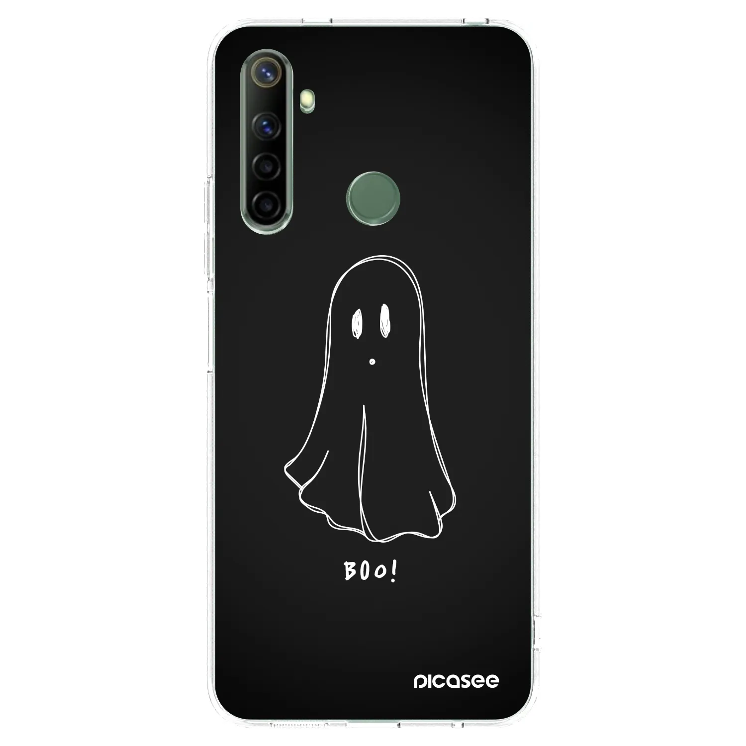 Picasee silikonski prozorni ovitek za Realme 6i - Ghost 2