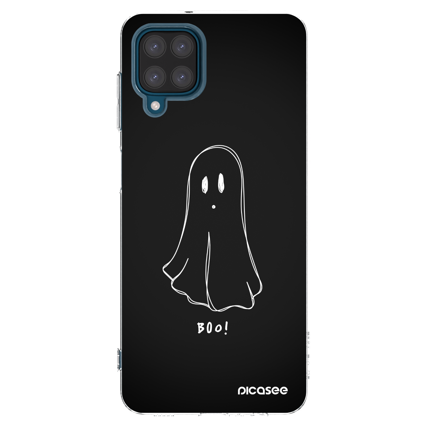 Picasee silikonski prozorni ovitek za Samsung Galaxy A12 A125F - Ghost 2