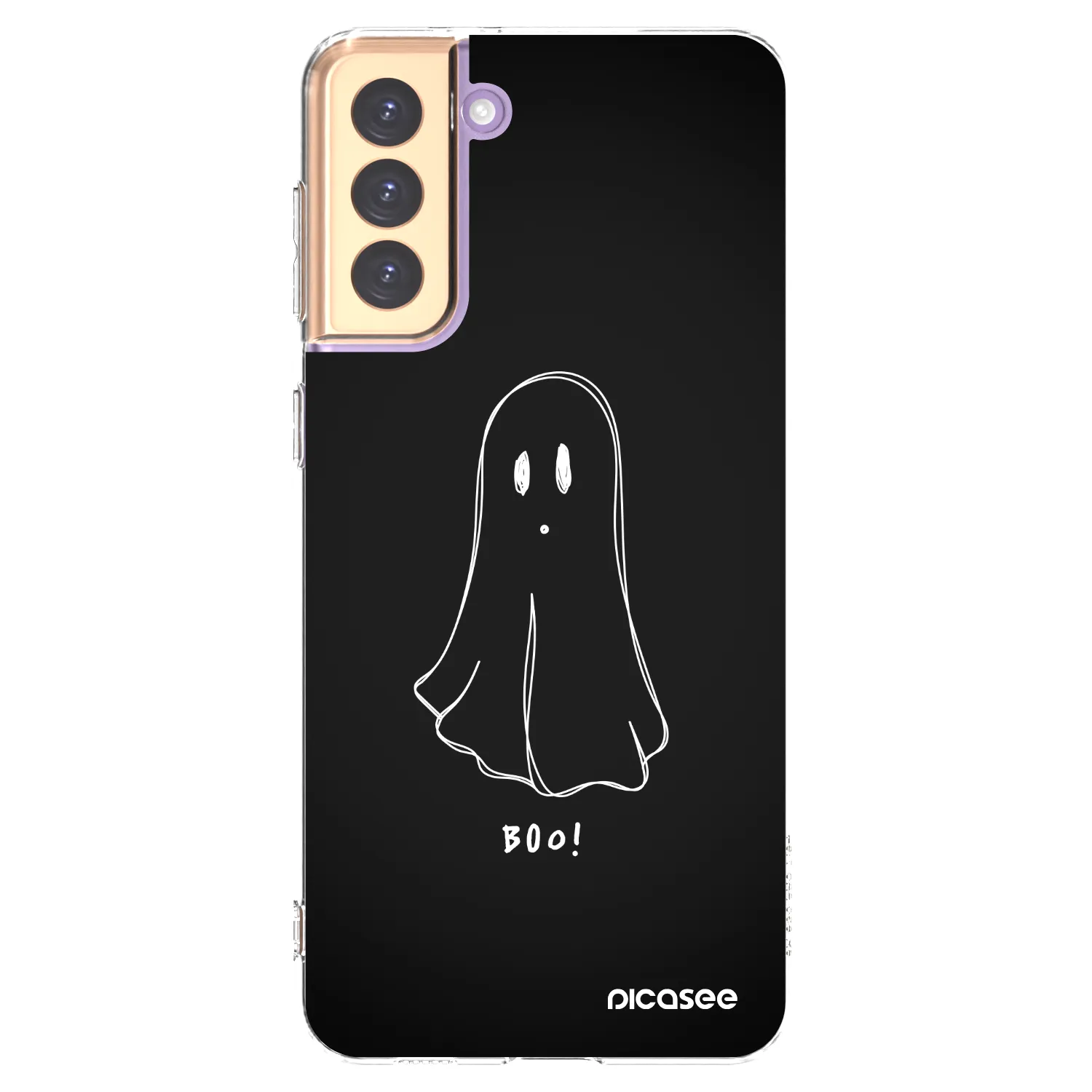 Picasee silikonski prozorni ovitek za Samsung Galaxy S21+ 5G G996F - Ghost 2