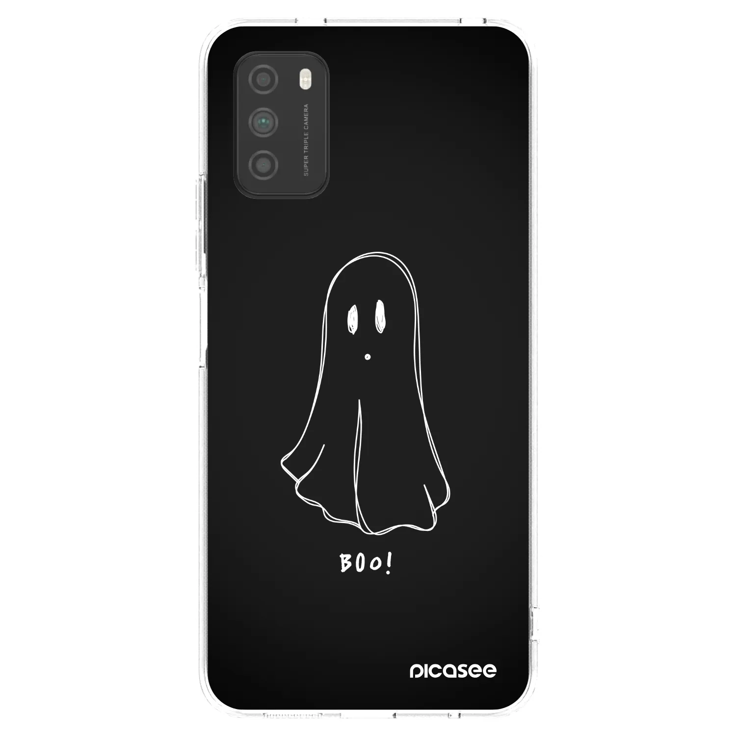 Picasee silikonski prozorni ovitek za Xiaomi Poco M3 - Ghost 2